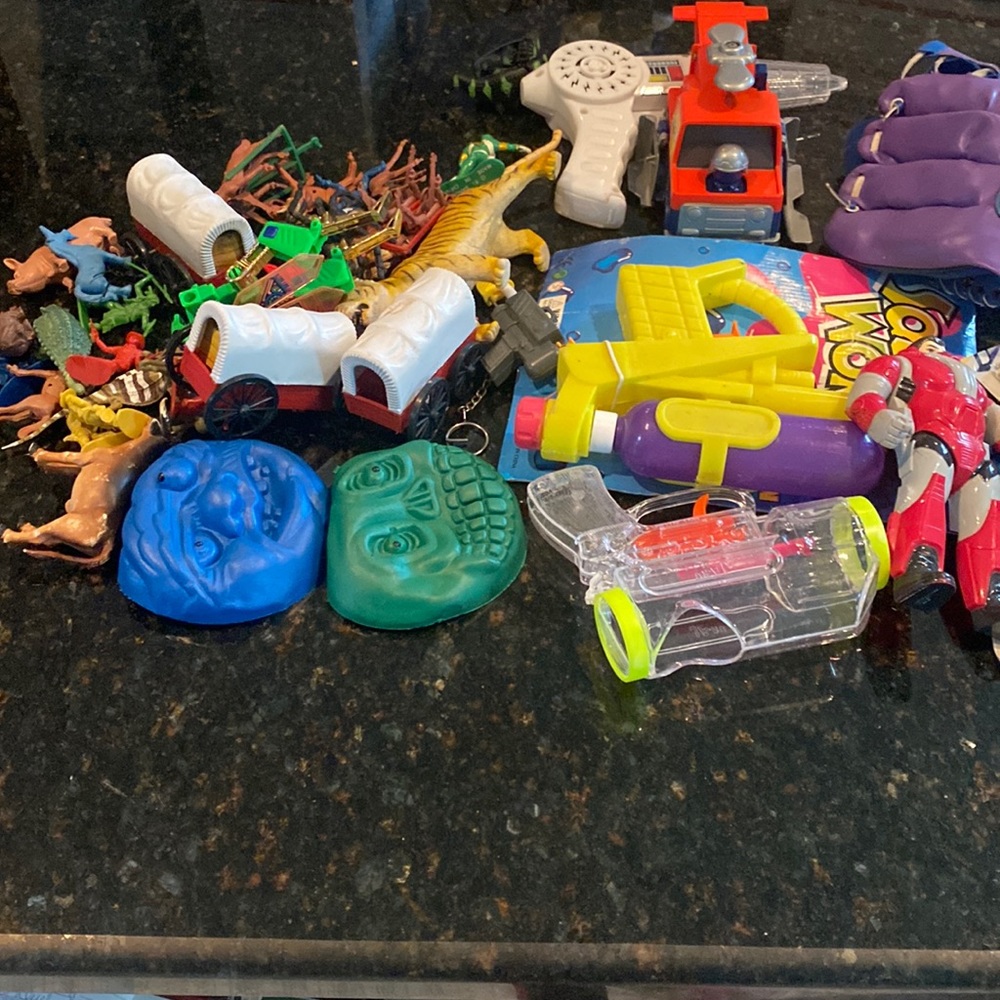 Vintage lot of 60 boy’s toys